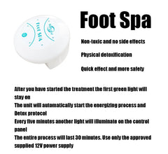 Mini Foot Massager Portable Ion Foot Bath – Split-Structure Bubble Therapy Foot Spa for Relaxation & Detox Without Heating