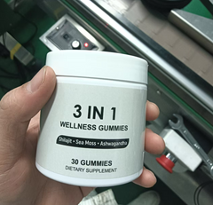 Shilajit 3-in-1 Gummies for Men – Ashwagandha, Shilajit & Zinc Supplement for Male Vitality, Energy & Wellness Support