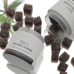 Shilajit 3-in-1 Gummies for Men – Ashwagandha, Shilajit & Zinc Supplement for Male Vitality, Energy & Wellness Support
