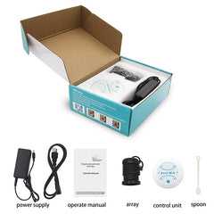 Mini Foot Massager Portable Ion Foot Bath – Split-Structure Bubble Therapy Foot Spa for Relaxation & Detox Without Heating