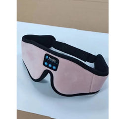 3D Bluetooth Sleep Eye Mask with Stereo Speakers – Wireless Music & Total Blackout for Ultimate Relaxation & Better Sleep