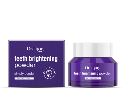 BrightGuard™ Purple Tooth Powder – Natural Teeth Whitening & Gum Health Formula for a Brighter Smile