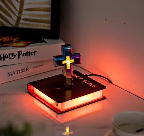 Magnetic Levitating Starry Sky Ornament – Floating Galaxy Decor for Home & Office