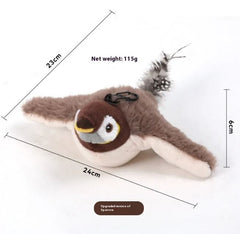 Flapping Bird Cat Toy – USB Rechargeable Interactive Indoor Cat Toy with Realistic Wing Motion for Exercise & Mental Stimulation