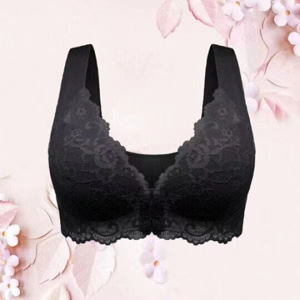Comfortable Wireless Plus Size Bra for Women – Breathable Non-Wireframe Bra in Sizes M to 9XL for All-Day Support & Comfort